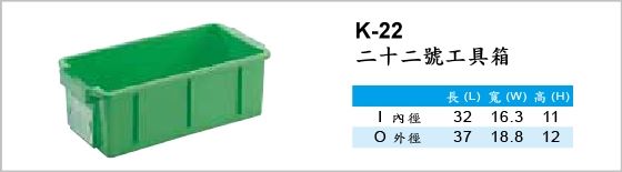 工具箱,K-22,二十二號工具箱
